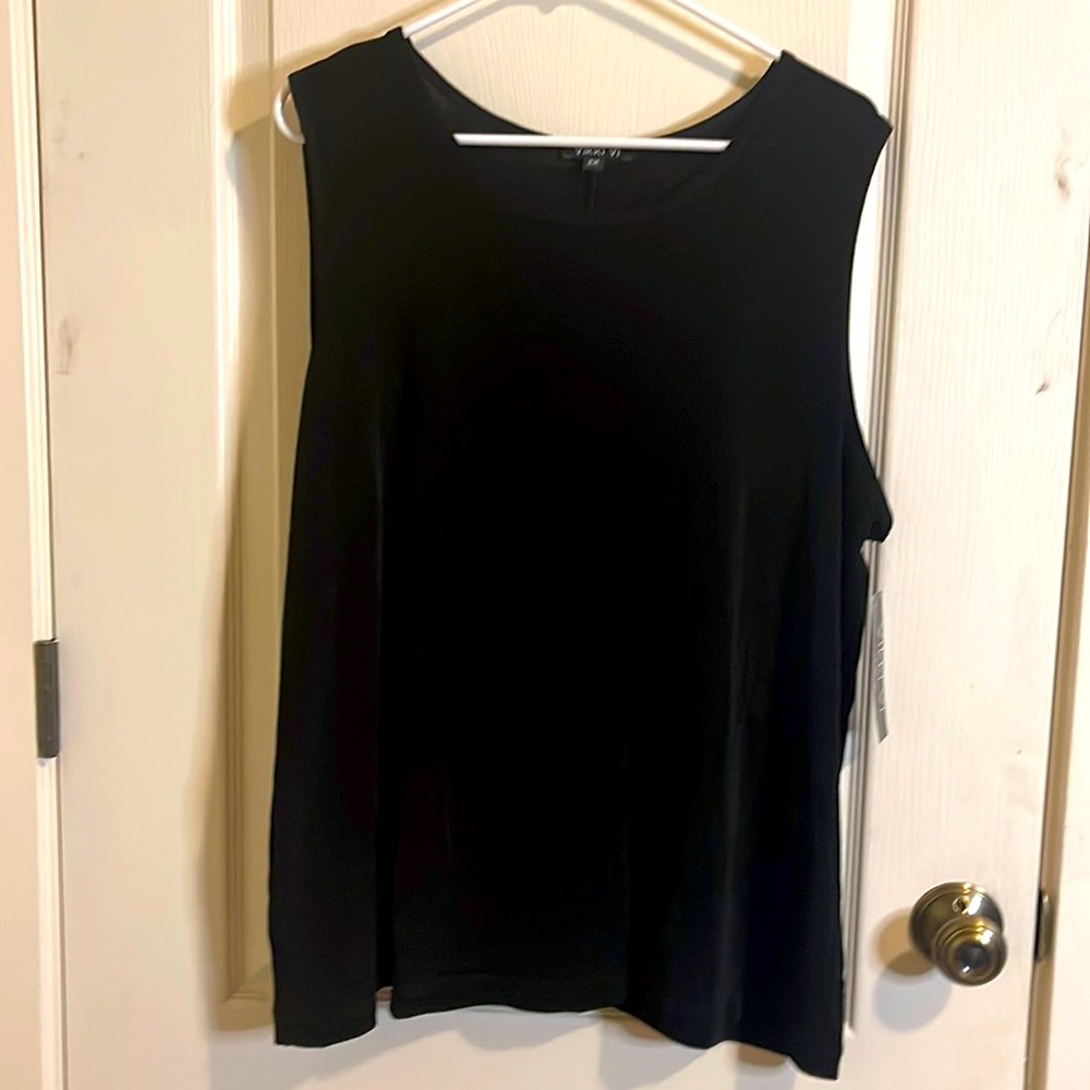 Vikki Vi blank plus size tank top